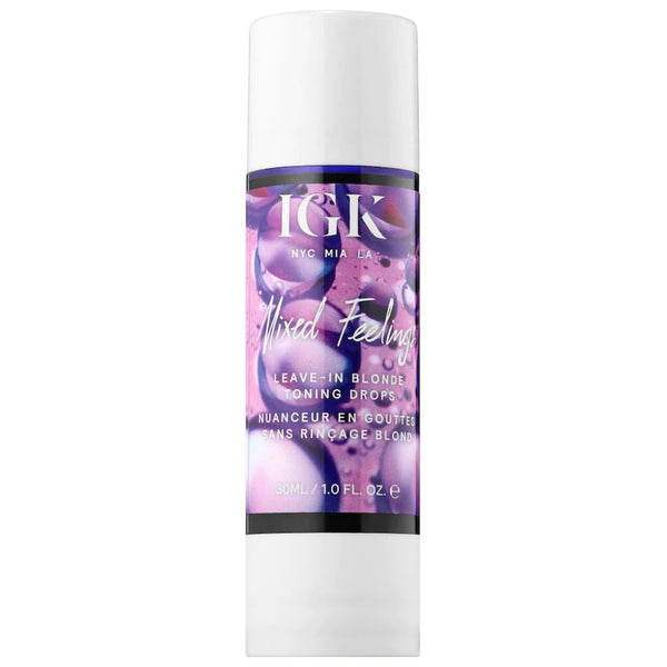 IGK Mixed Feelings Leave-In Blonde Toning Drops