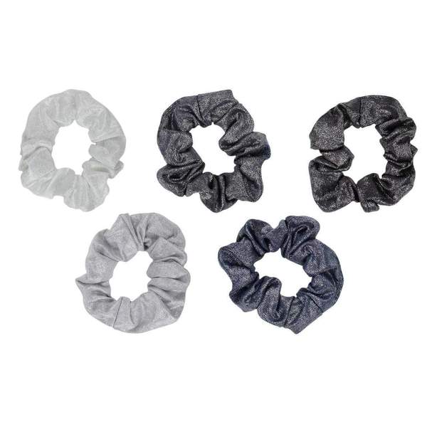 Kitsch Metallic Scrunchies 4pk