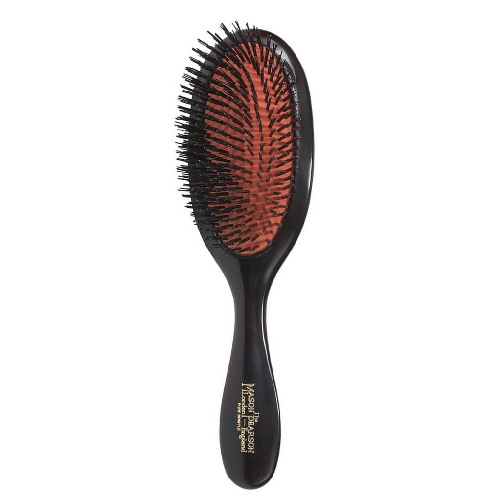 Handy Boar Bristle & Nylon Hairbrush - Blue