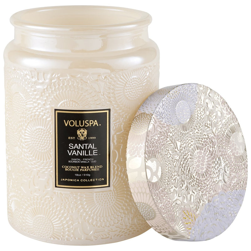 Voluspa - Baltic Amber Large Glass Jar Candle